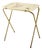 Mid-Century Folding Tv Tray Table With Butterfly Motif For Sale