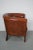 Vintage Dutch Cognac Colored Leather Club Chair For Sale - Image 11 of 18