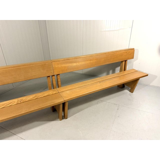 1960s Modern Beech Bench, 1960s For Sale - Image 5 of 18