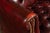 Oxblood Red Vintage Tufted Leather Wingback Chesterfield Armchair in Oxblood For Sale - Image 8 of 15