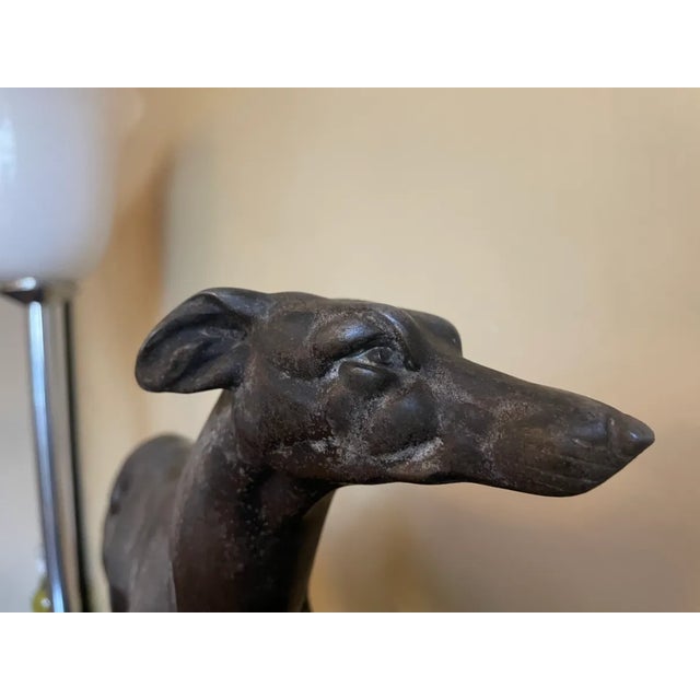 Art Deco Greyhound Statue, 1920s For Sale - Image 7 of 17