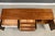 1960s Refinished 78” American of Martinsville Walnut and Brass Dresser For Sale In Boston - Image 6 of 12