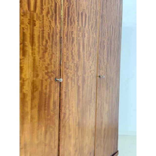 Wood Mid-Century German Wardrobe, 1960s For Sale - Image 7 of 11