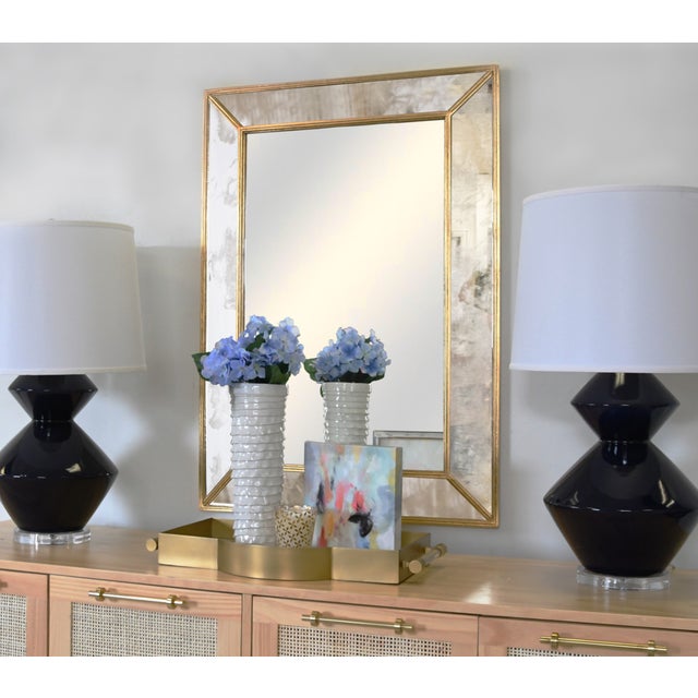 New special order item. Not vintage. Defined by the glamour of Art Deco style and vintage allure, the Worlds Away Dion...