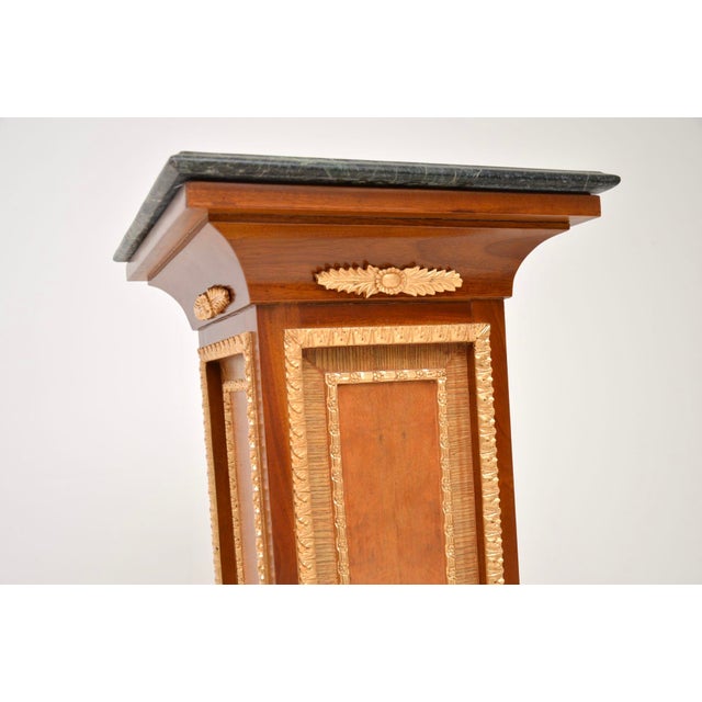 1960s French Marble Top Pedestal Column, 1960s For Sale - Image 5 of 10