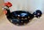 1960s Aldo Londi for Bitossi, Rare Numbered Rooster Black W/Gilt Dots, Red Wattle and Crest Mid Century For Sale - Image 5 of 6