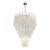 Venetian Luxury lid.century-modern "Conchiglie" Murano Glass Chandelier For Sale