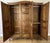 Vintage French Louis XVI Style Carved Oak 3-Door Wardrobe For Sale - Image 15 of 16