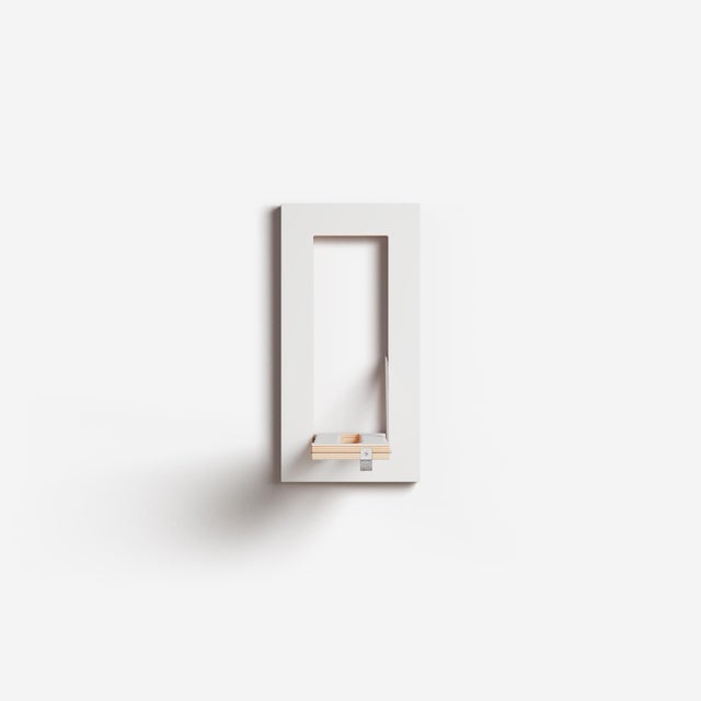 Contemporary 20×40-1 Fläpps Coat Rack Hanging Rail from Ambivalenz For Sale - Image 3 of 11