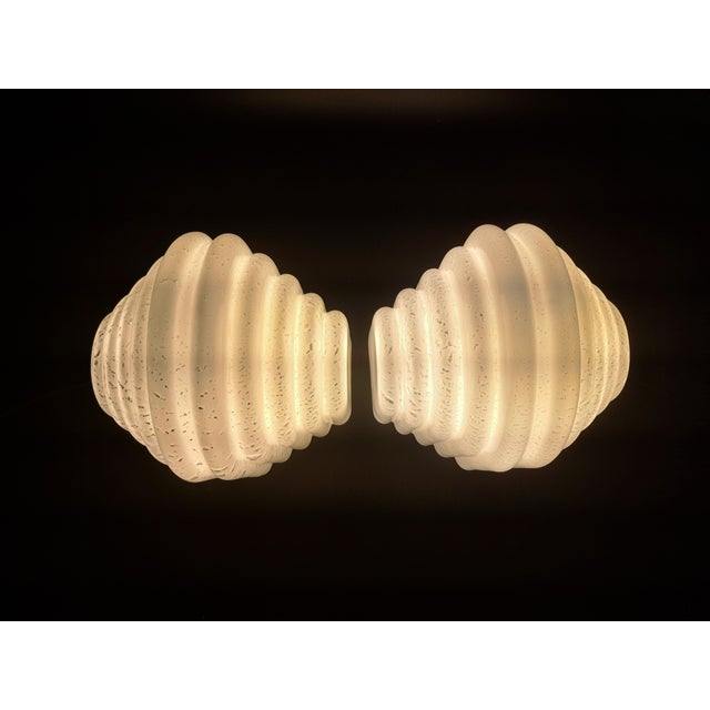 Murano Glass Table Lamps, 1980s, Set of 2 For Sale - Image 4 of 9