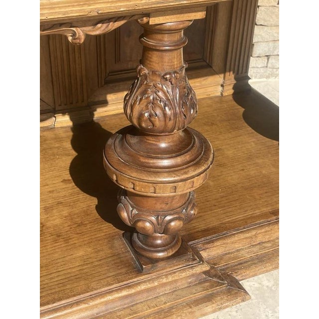 Renaissance Buffet in Carved Walnut For Sale - Image 12 of 13