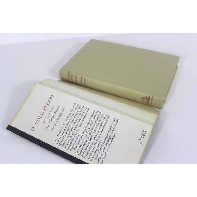 1965 Edition Truman Capote in Cold Blood Hard Cover Book With Dust Jacket For Sale - Image 6 of 10