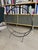 Arthur Umanoff 60s Solid Wrought Iron Fireplace Log Holder Hoop Design Umanoff Tepper Style For Sale - Image 4 of 12