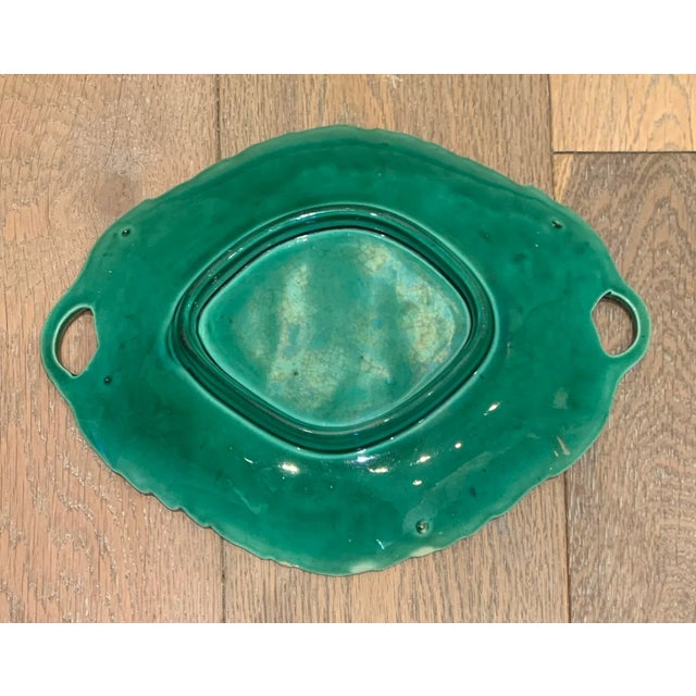 1980s 1980s Italian Majolica Serving Platter For Sale - Image 5 of 8