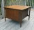 Beautiful Walnut end or side table by Bert England for Forward Trend Johnson Furniture Co. Two doors open for great...