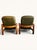 Olive Green Lounge Chairs from Göte Möbler, Sweden, 1970s, Set of 2 For Sale - Image 4 of 11