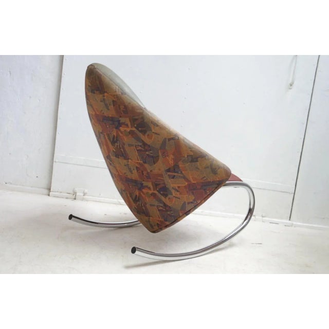 French Rocking Chair, 1970s For Sale - Image 8 of 10