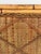 English Vintage British Colonial Coastal Bamboo, Rattan, and Leather Bulletin Board For Sale - Image 3 of 12