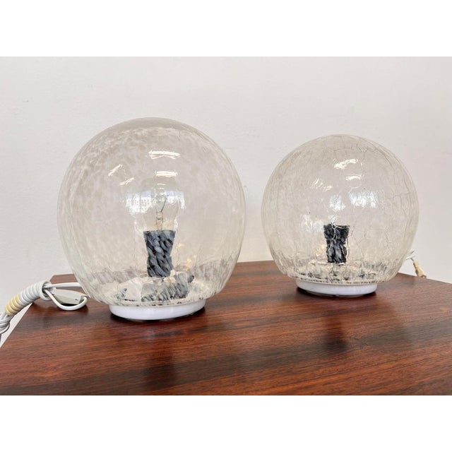 Mid-Century Table Lamps, Former Czechoslovakia, 1980s, Set of 2 For Sale - Image 3 of 8