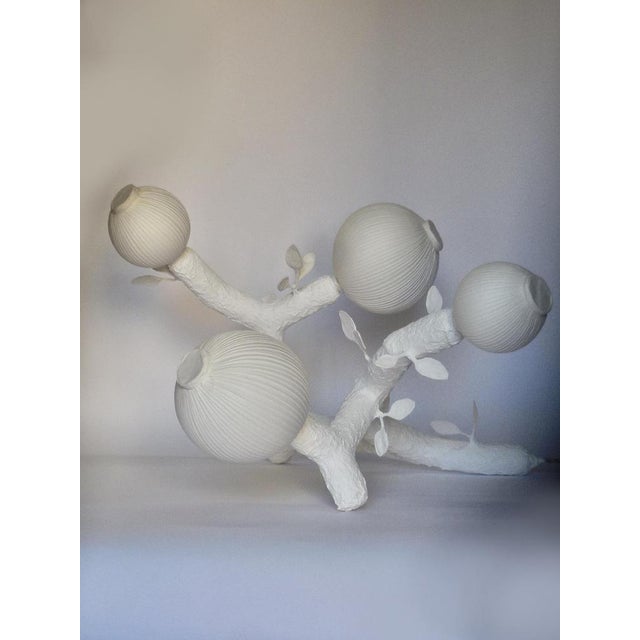Ramages One Paper Light Sculpture by Papier À Êtres For Sale - Image 6 of 8