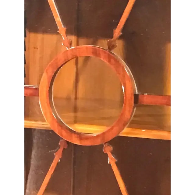 1810-20 Walnut Biedermeier Bookcase For Sale In Boston - Image 6 of 8