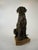 Bronze Dan Ostermiller, Bronze Dog, Lab, Labrador Sitting Statue, Wooden Bace Artist Signed: 1995, 2/20 For Sale - Image 8 of 18