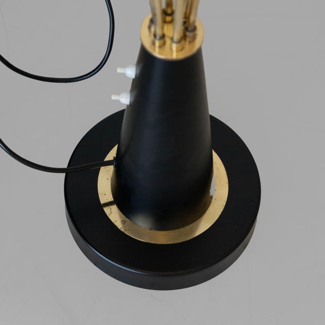 Vintage German Brass Floor Lamp, 1950s For Sale - Image 13 of 18