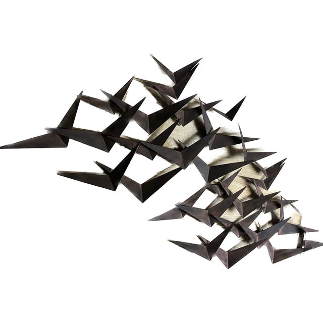 1950s Poul Cadovious Style MidCentury Modern Metal Wall Hanging Chairish