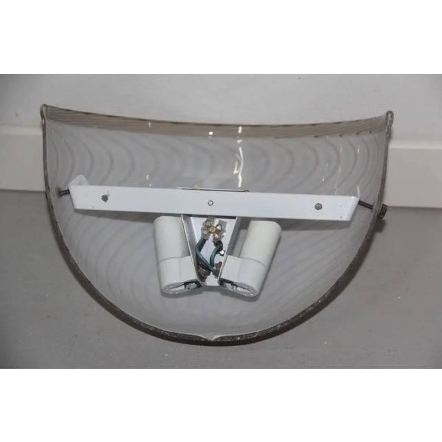 Light Yellow Murano Glass Sconce by Lino Tagliapietra for Effetre, 1980s For Sale - Image 8 of 11