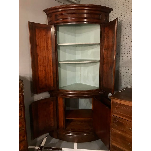 Louis Philippe “encoinures” Corner Cabinets - a Pair For Sale - Image 4 of 7
