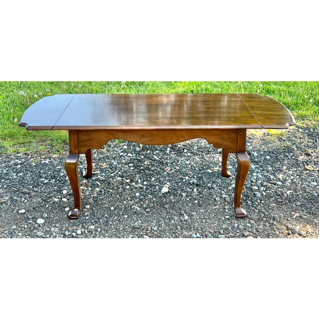 Statton Oldtowne Cherry Drop Leaf Coffee Table Chairish