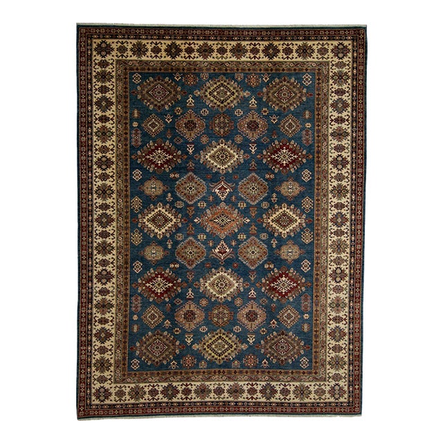 Oriental Handmade Rug 9'3" x 12'5" For Sale