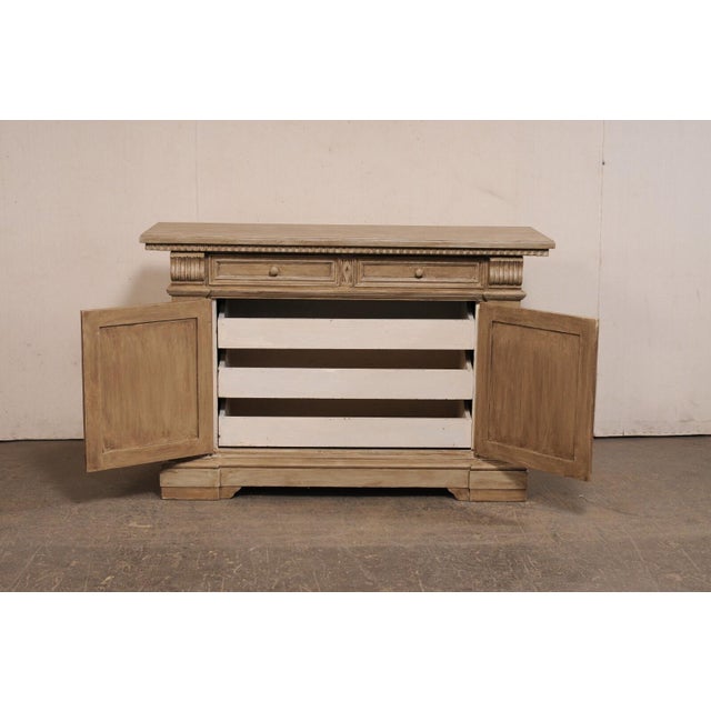 Vintage Italian Buffet/ Credenza With Ample Storage Drawers For Sale In Atlanta - Image 6 of 12