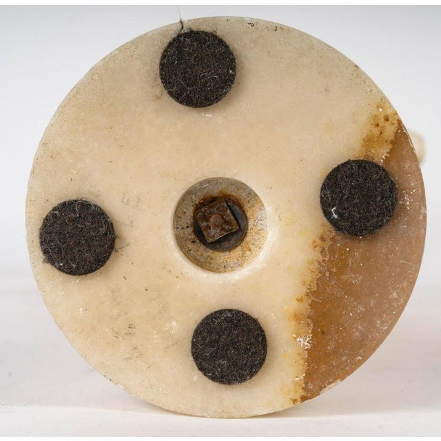 Art Nouveau Gilt Bronze Sculpture in Onyx Base attributed to Joe Descomps, 1900s For Sale - Image 9 of 10