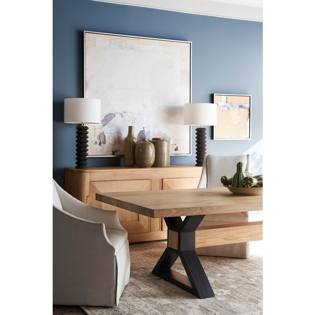 Not Yet Made - Made To Order Century Furniture Open Sky 120" Dining Table - Natural For Sale - Image 5 of 5
