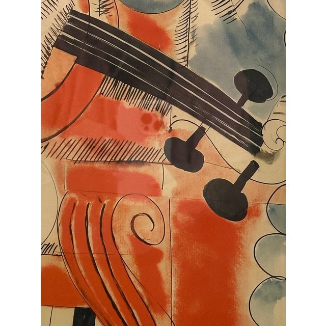After Raoul Dufy “Homage to Mozart” XL Lithograph For Sale - Image 10 of 14