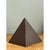 Vintage Sarreid Patinated Metal Pyramid Sculpture For Sale In West Palm - Image 6 of 12