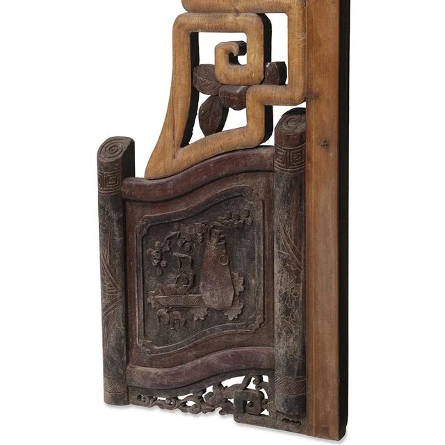 Chinese Marriage Bedframe in Fascia with Scroll Feet For Sale - Image 5 of 8