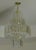 Transparent 1960s Lucite Modern 7-Tier Chandelier For Sale - Image 8 of 13
