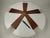 Scandinavian Style Teak and Plastic Ceiling Light, 1960s For Sale - Image 10 of 11