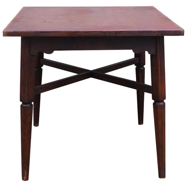 Wooden Table, 1950s For Sale - Image 13 of 13