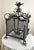 Gothic French Country Square Pewter Finish Metal Pendant Ceiling LIght For Sale - Image 3 of 12