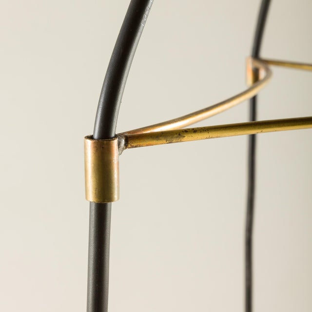 Mid-Century Modern Italian Pendant Lamp with Lattimo Murano Glass Shades, 1970s For Sale - Image 13 of 17