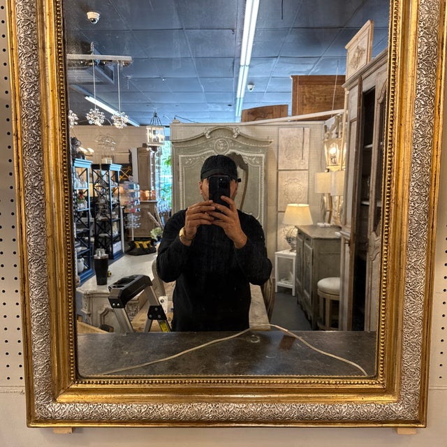 This is a handsome 19th century French Louis Philippe mirror, notable for its restrained elegance and timeless...