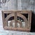 Vintage Italian Vivai Del Sud Bamboo cabinet with mirror and bamboo pattern Brass faux bamboo handles Inside there are 2...