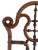 1900 - 1909 C. 1900 Victorian Oak Stick and Ball Ornate Easel Stand For Sale - Image 5 of 12