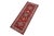 Shabby Chic Tribal Super Kazak Red/Beige Wool Runner Rug- 2'9'' X 7'10'' For Sale - Image 3 of 10