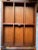 Brown Late 20th Century Vintage Art Deco Style Painted Glass Panel Spice Rack Cabinet With 30 Bottles For Sale - Image 8 of 12