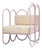 New Pink Arco Armchair With Cushions by Masquespacio & Houtique For Sale