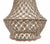 2020s Taupe Macrame Tara Boho Coastal Pendant Light Large For Sale - Image 5 of 10